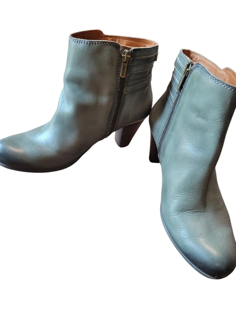 Pikolinos Green Ankle Booties
